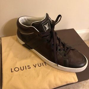 LV high top sneaker
